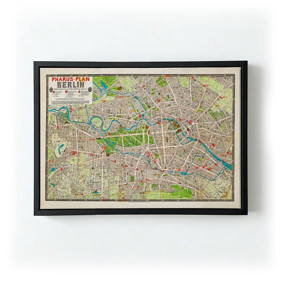 1905 Berlin Pharus Poster - Image 5