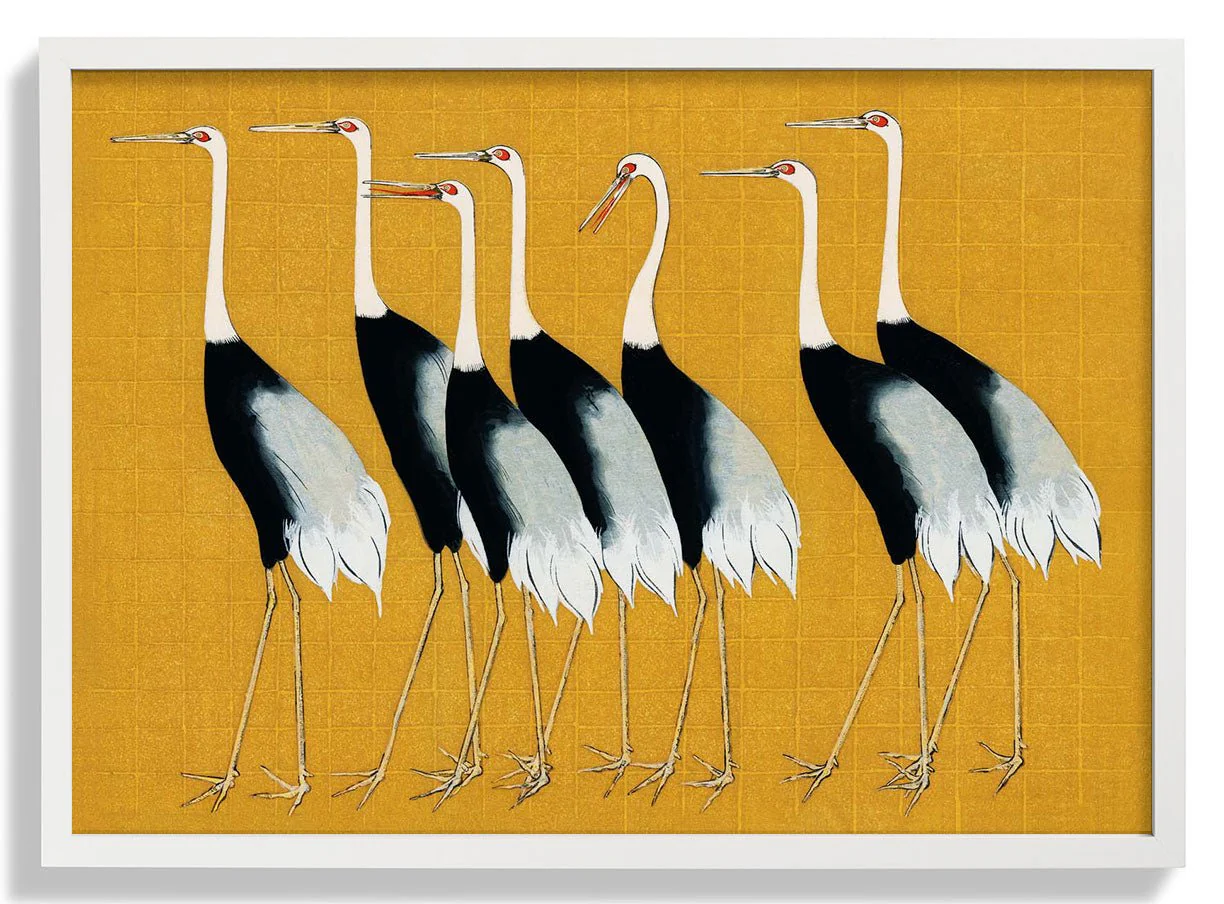 7 Birds Japanese by Korin - Image 5