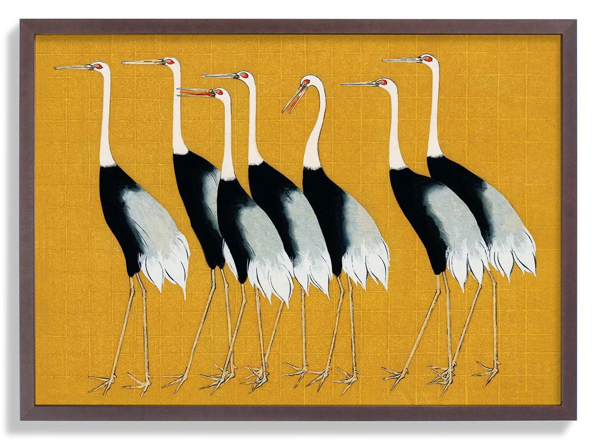 7 Birds Japanese by Korin - Image 7