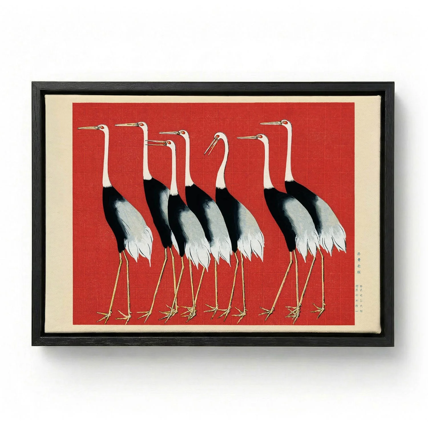 7 Birds by Korin in Red - Image 5