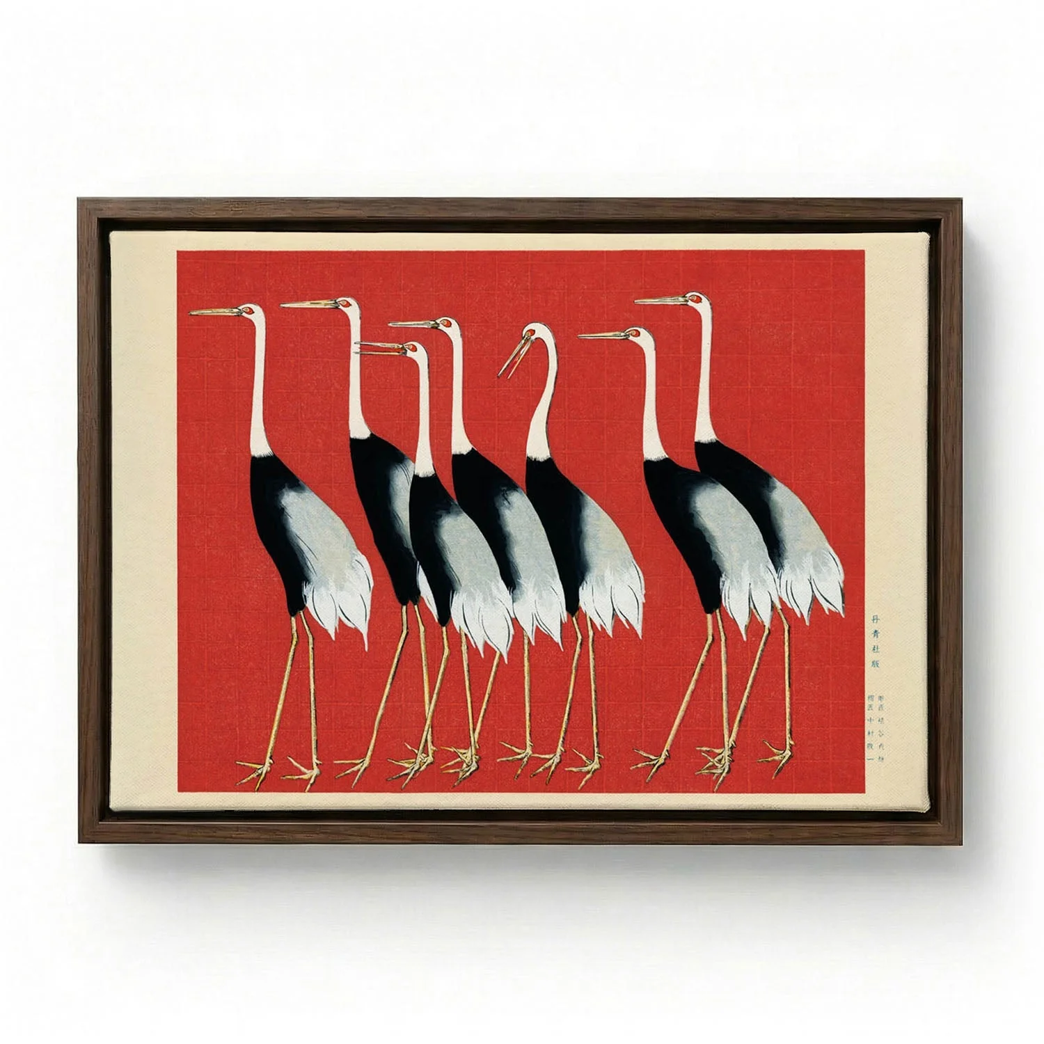 7 Birds by Korin in Red - Image 6
