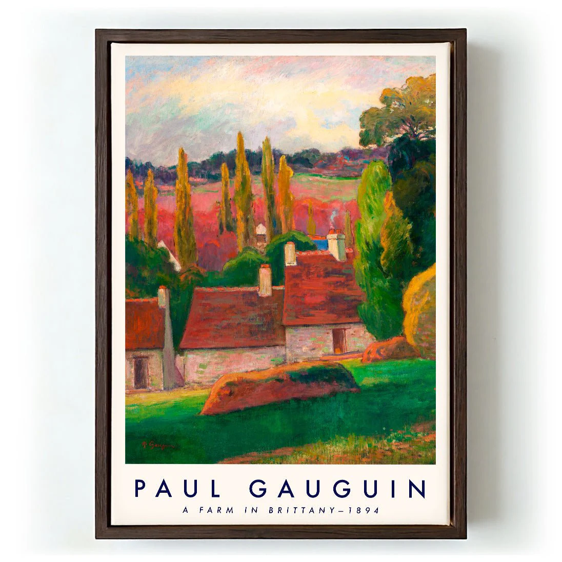 A Farm In Brittany by Paul Gauguin - Image 5