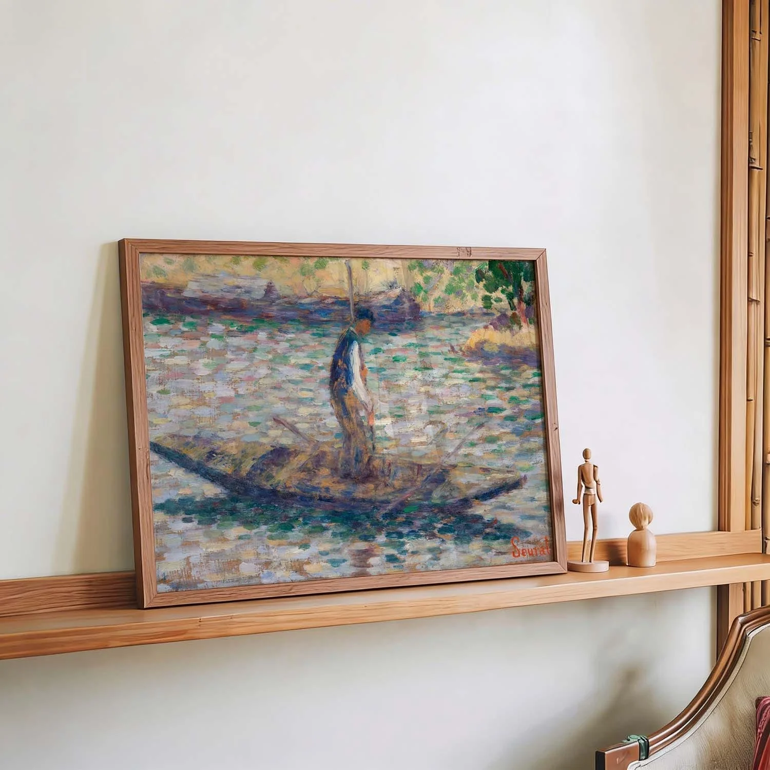 A Fisherman by Georges Seurat - Image 4