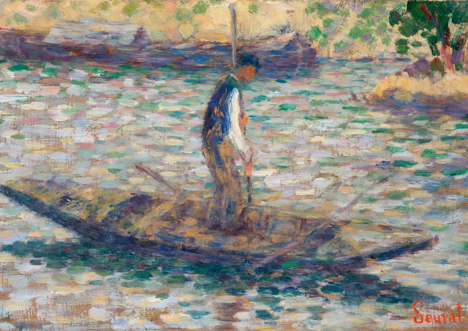 A Fisherman by Georges Seurat - Image 8