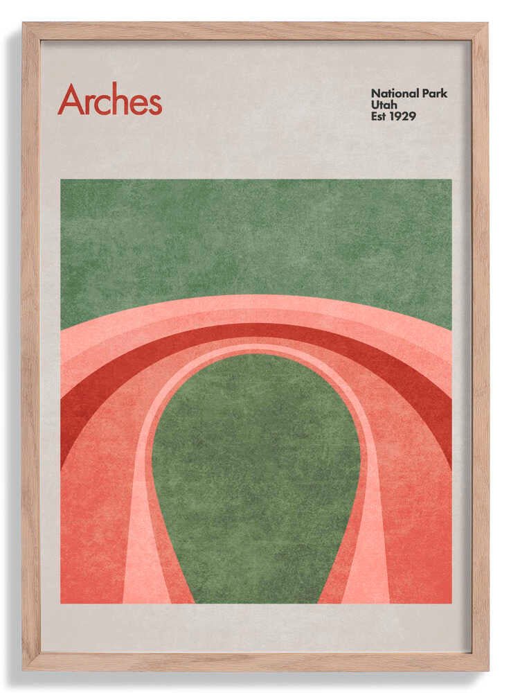 Abstract Arches by Emel Tunaboylu