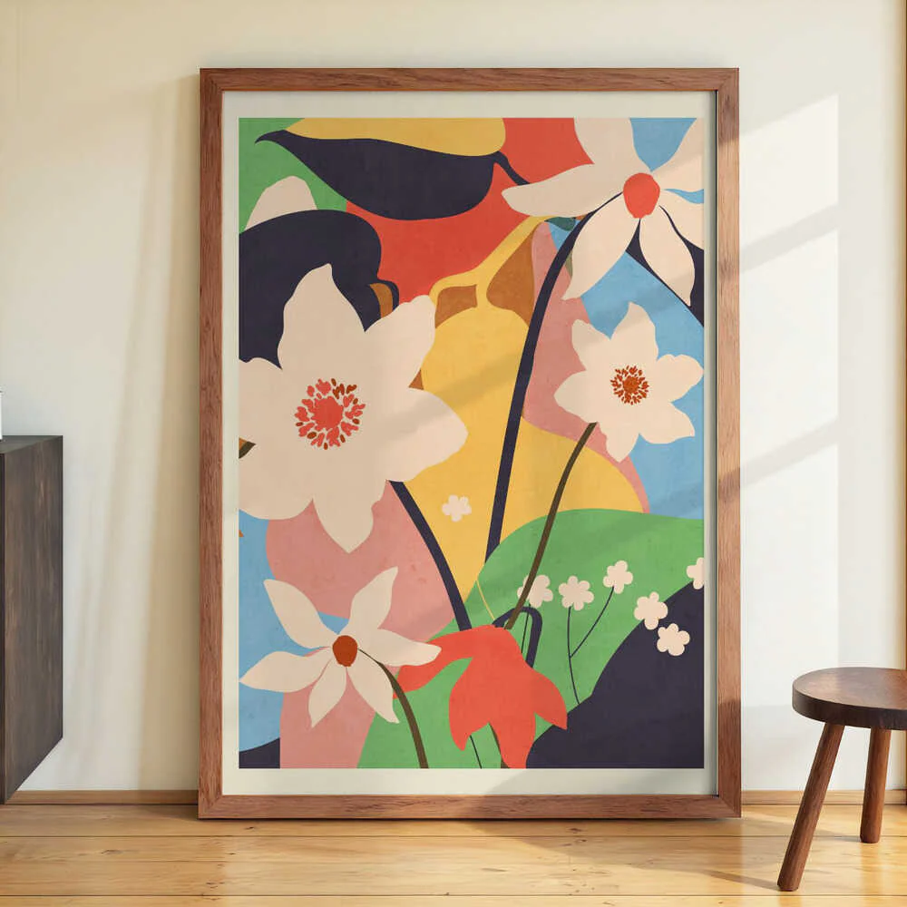 Abstract Art Landscape Flowers by ThingDesign - Image 3