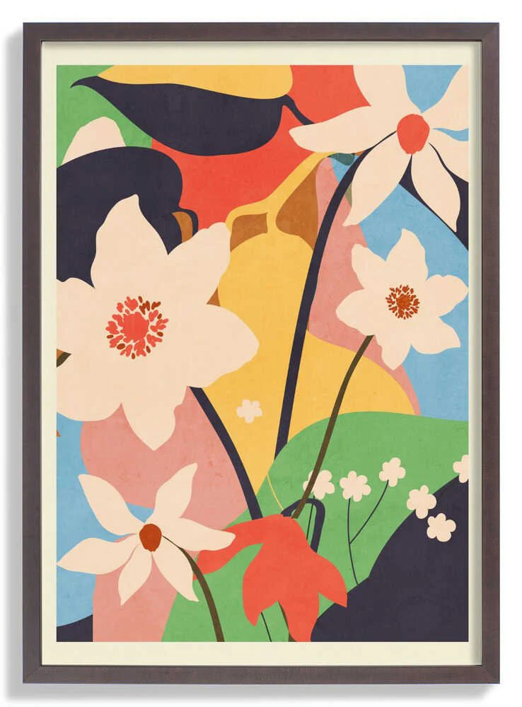 Abstract Art Landscape Flowers by ThingDesign - Image 7