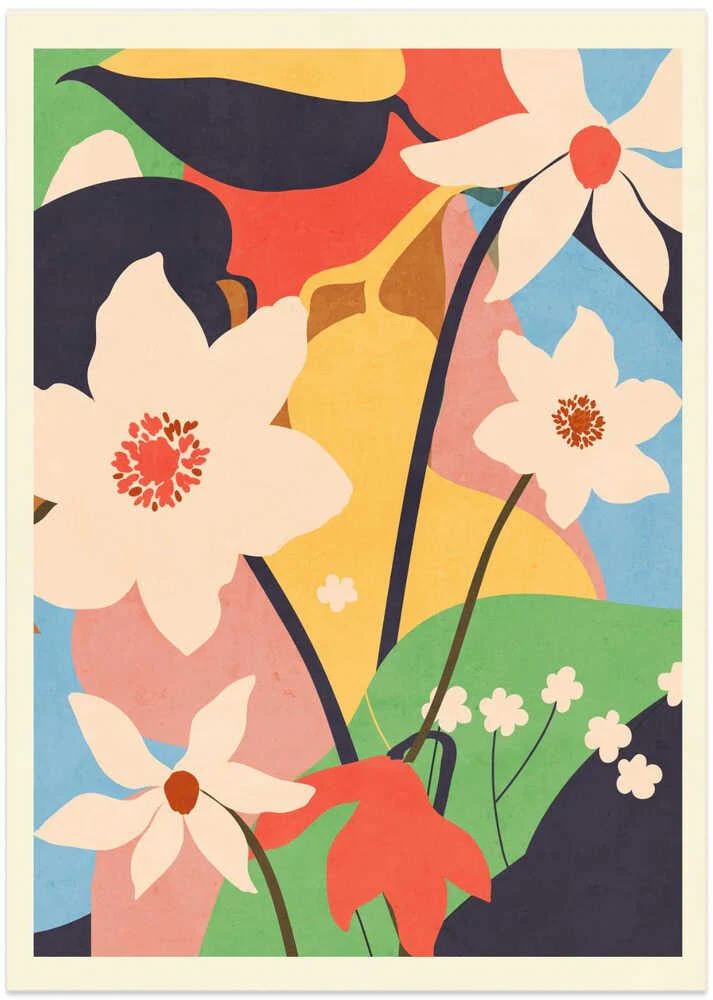 Abstract Art Landscape Flowers by ThingDesign - Image 8