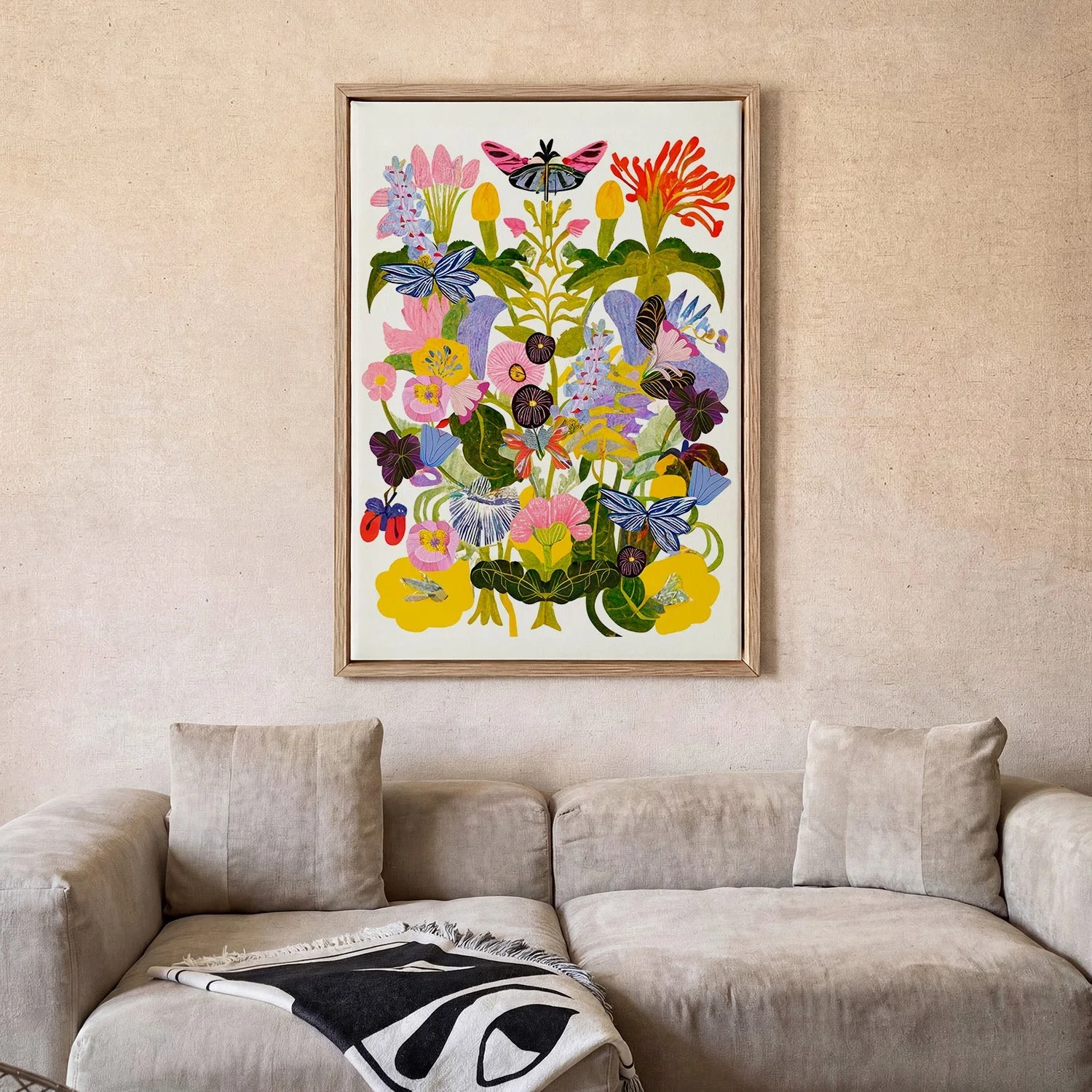 Abstract Autumn Floral by Rafaela Mascaro - Image 2