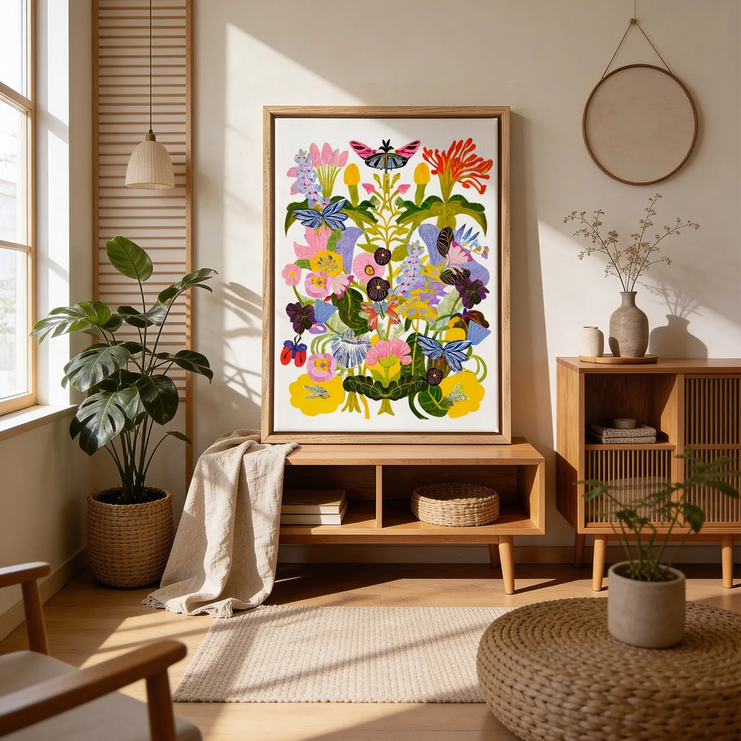 Abstract Autumn Floral by Rafaela Mascaro - Image 4