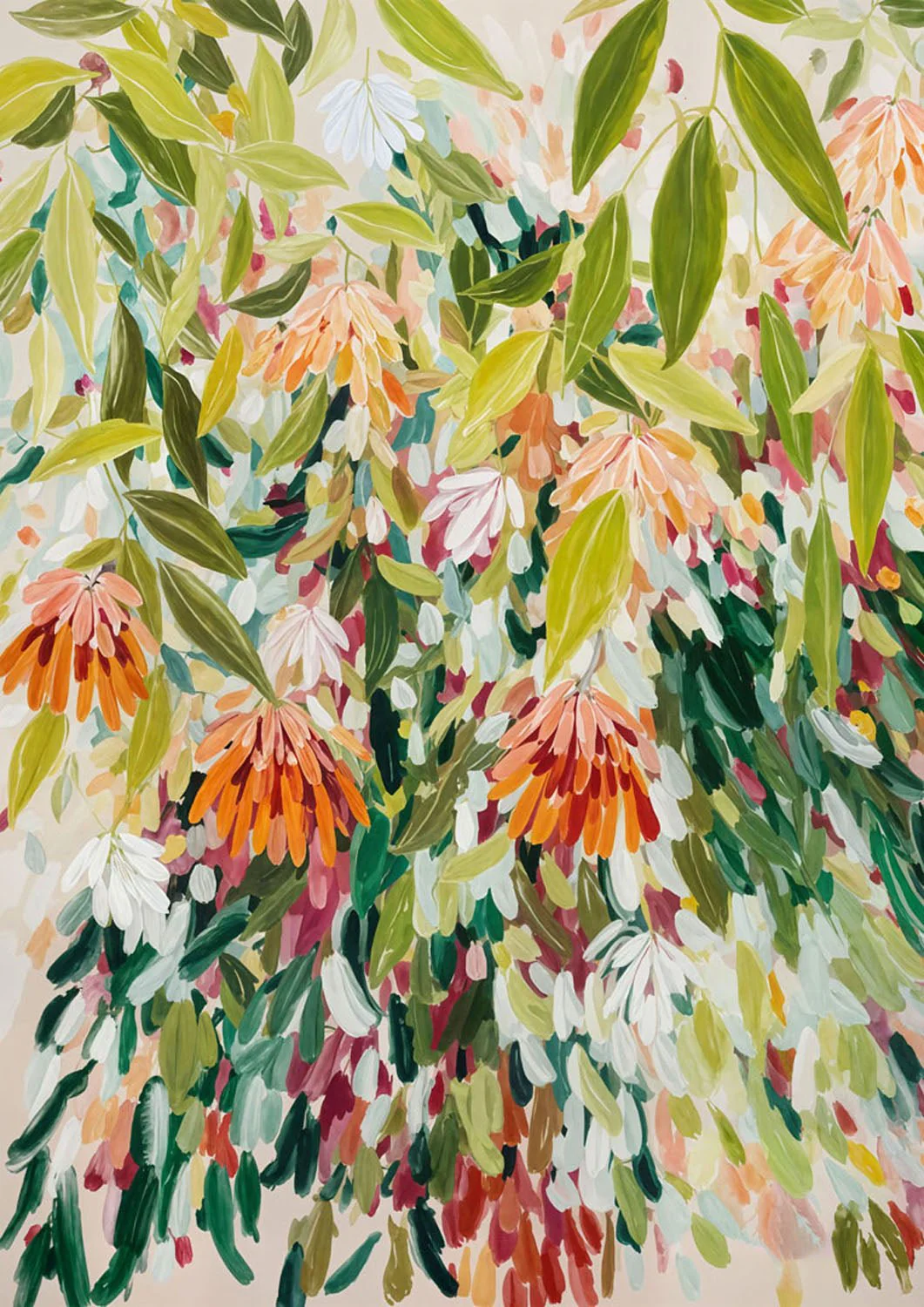 Abstract Floral Garden by Edie - Image 7
