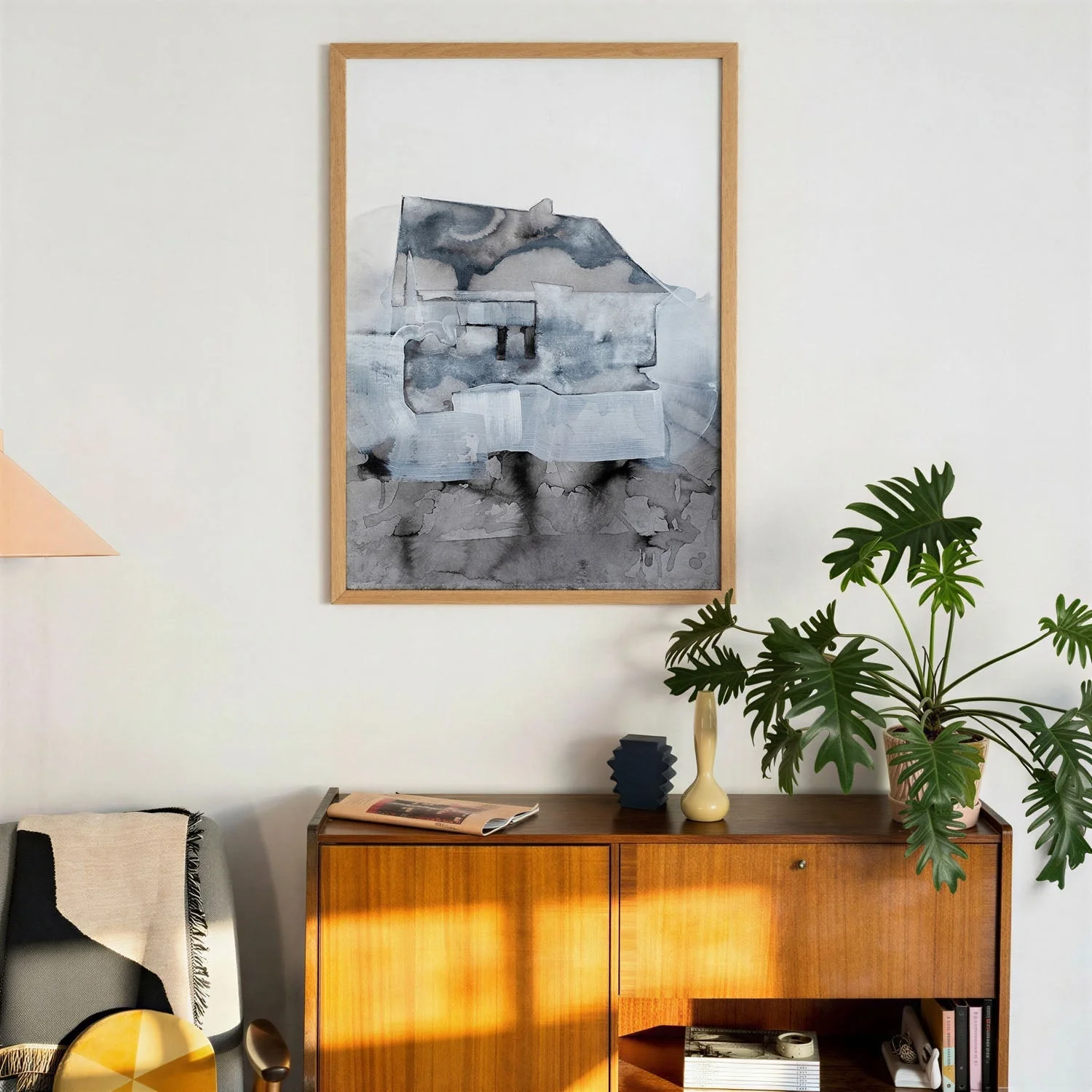 Abstract Grey House by Joshua - Image 3