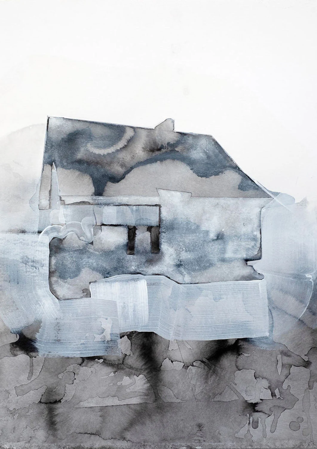 Abstract Grey House by Joshua - Image 7