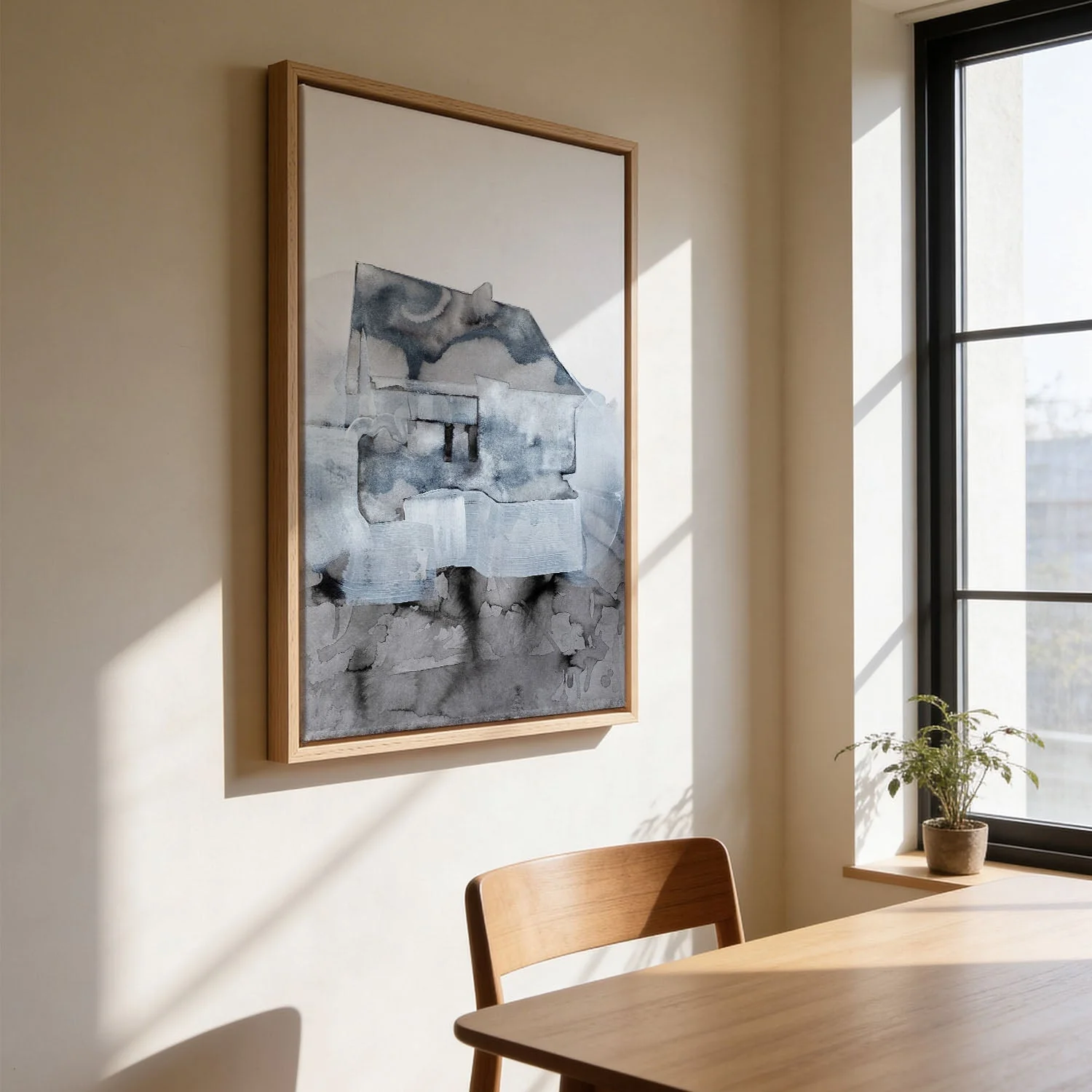 Abstract Grey House by Joshua - Image 3