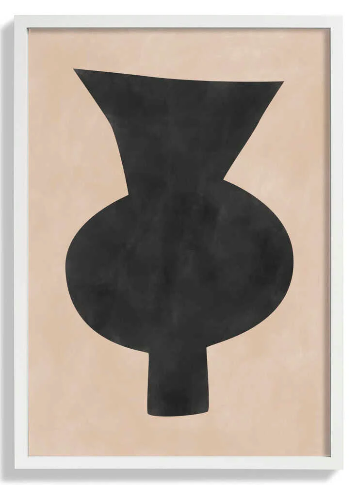 Abstract Vase Silhouette by Elena Ristova - Image 5