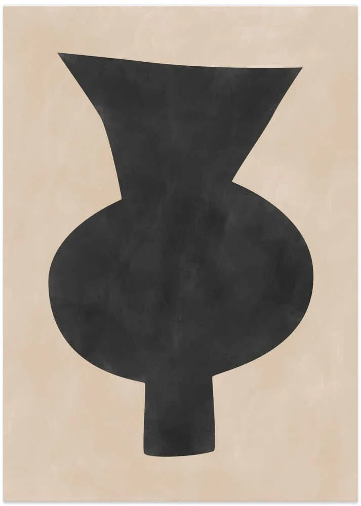 Abstract Vase Silhouette by Elena Ristova - Image 8