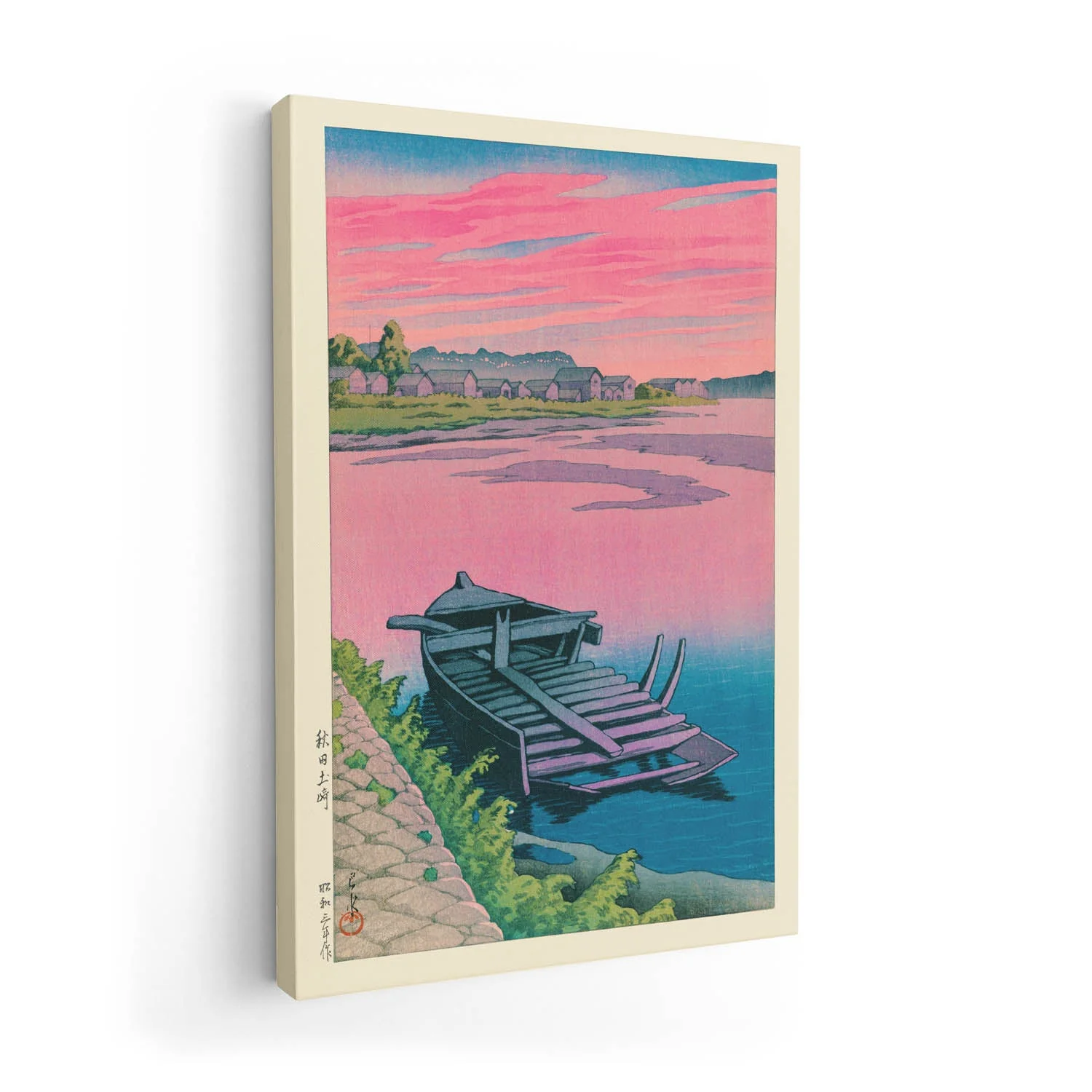 Akita Tsuchizaki by Hasui - Image 7