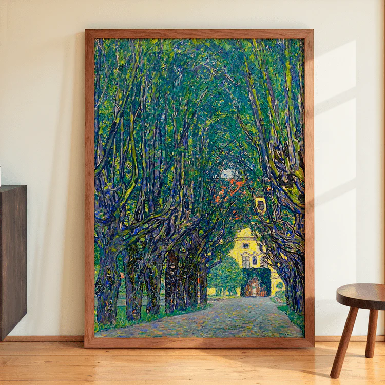 Allee at Schloss Kammer 2 by Gustav Klimt - Image 4