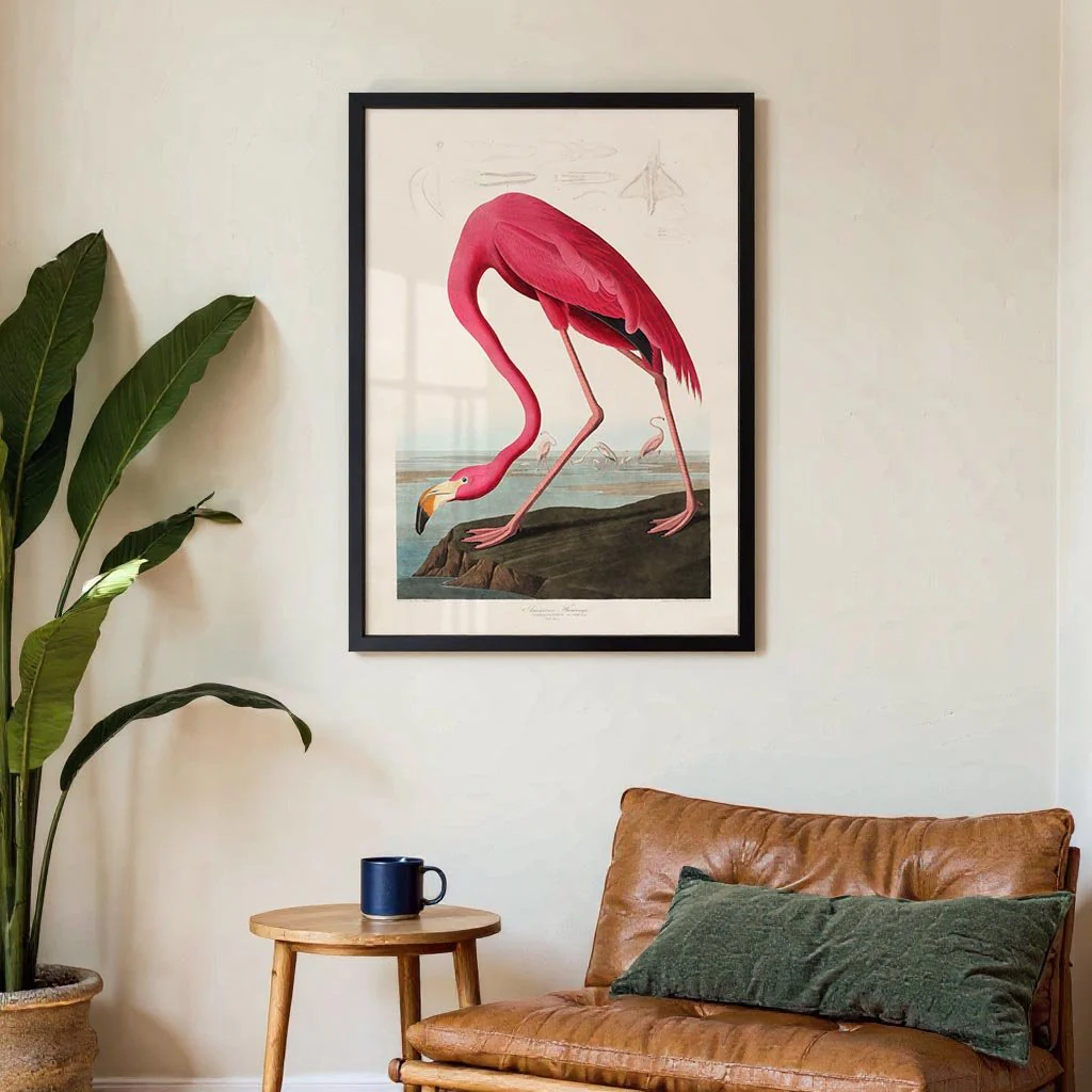 American Pink Flamingo Animal Print - Image 3