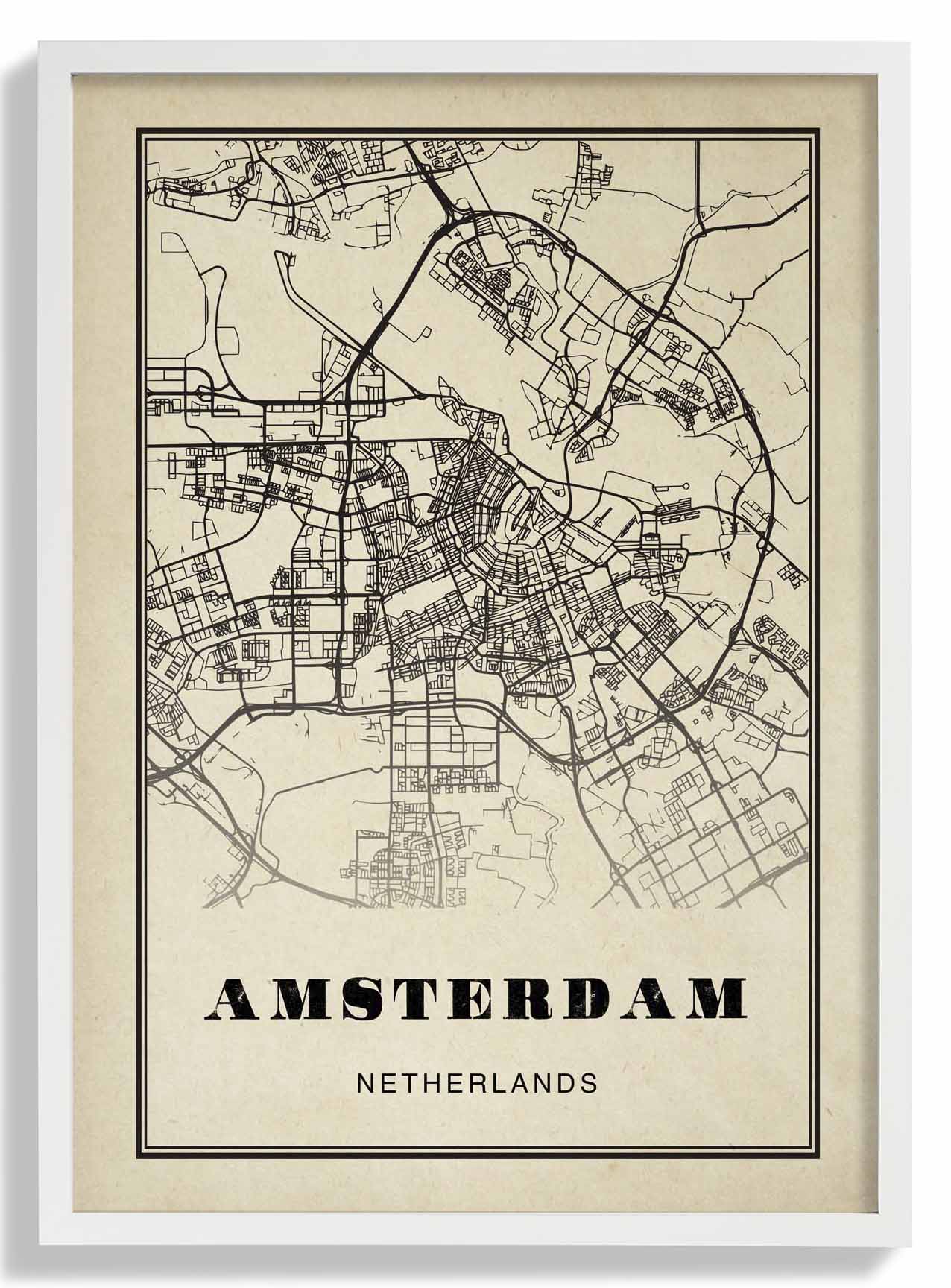 Amsterdam City Sepia - Image 5