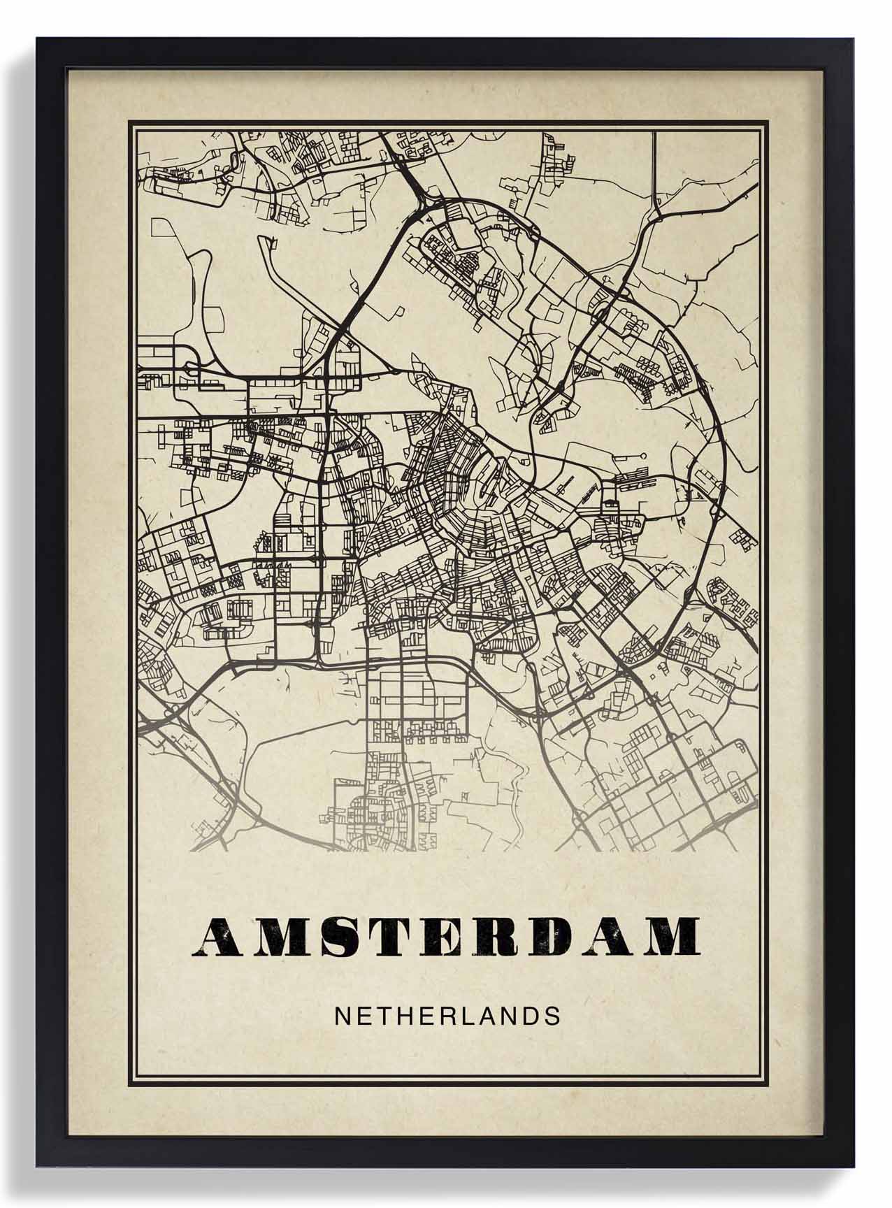 Amsterdam City Sepia - Image 6