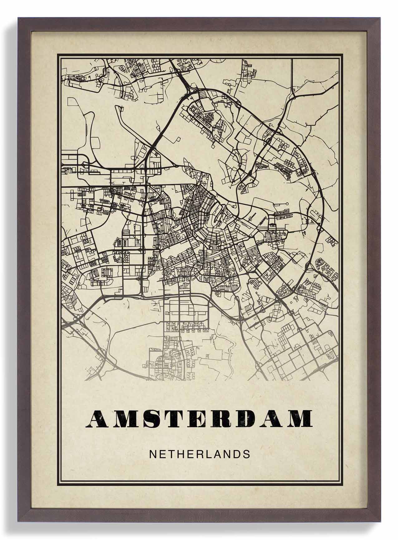 Amsterdam City Sepia - Image 7