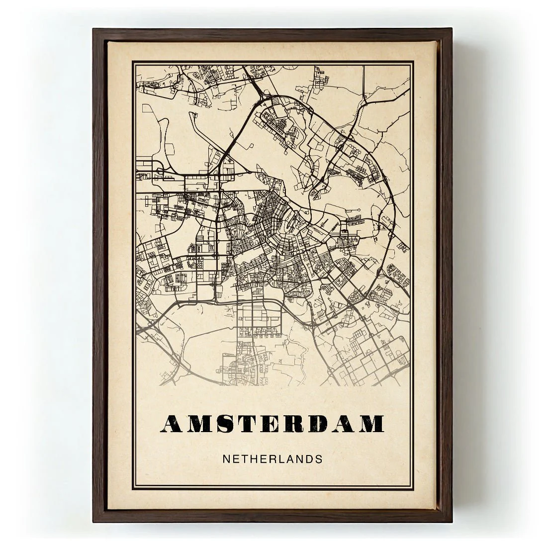 Amsterdam City Sepia - Image 5