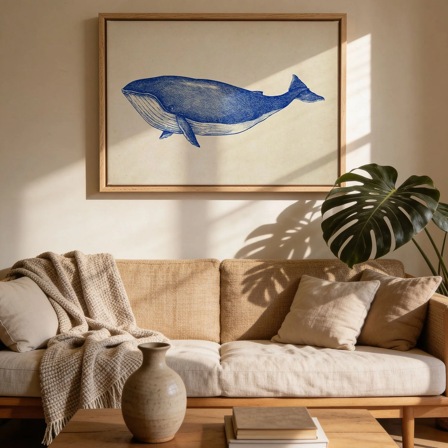 Antique Blue Whale - Image 2