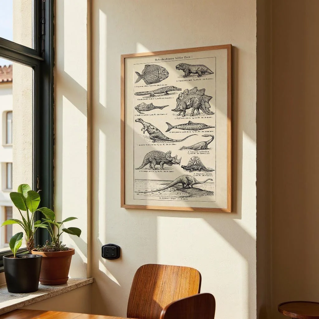Antique Dinosaurs and Fossils - Image 2