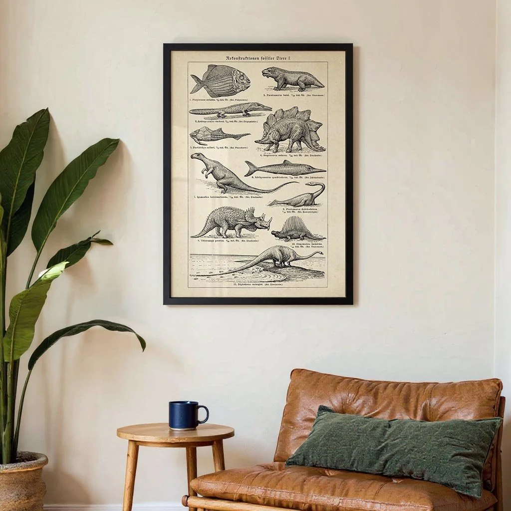 Antique Dinosaurs and Fossils - Image 3