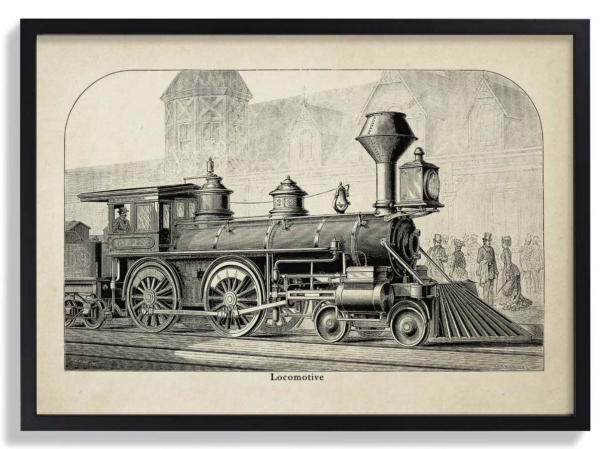 Antique Locomotive I - Image 4