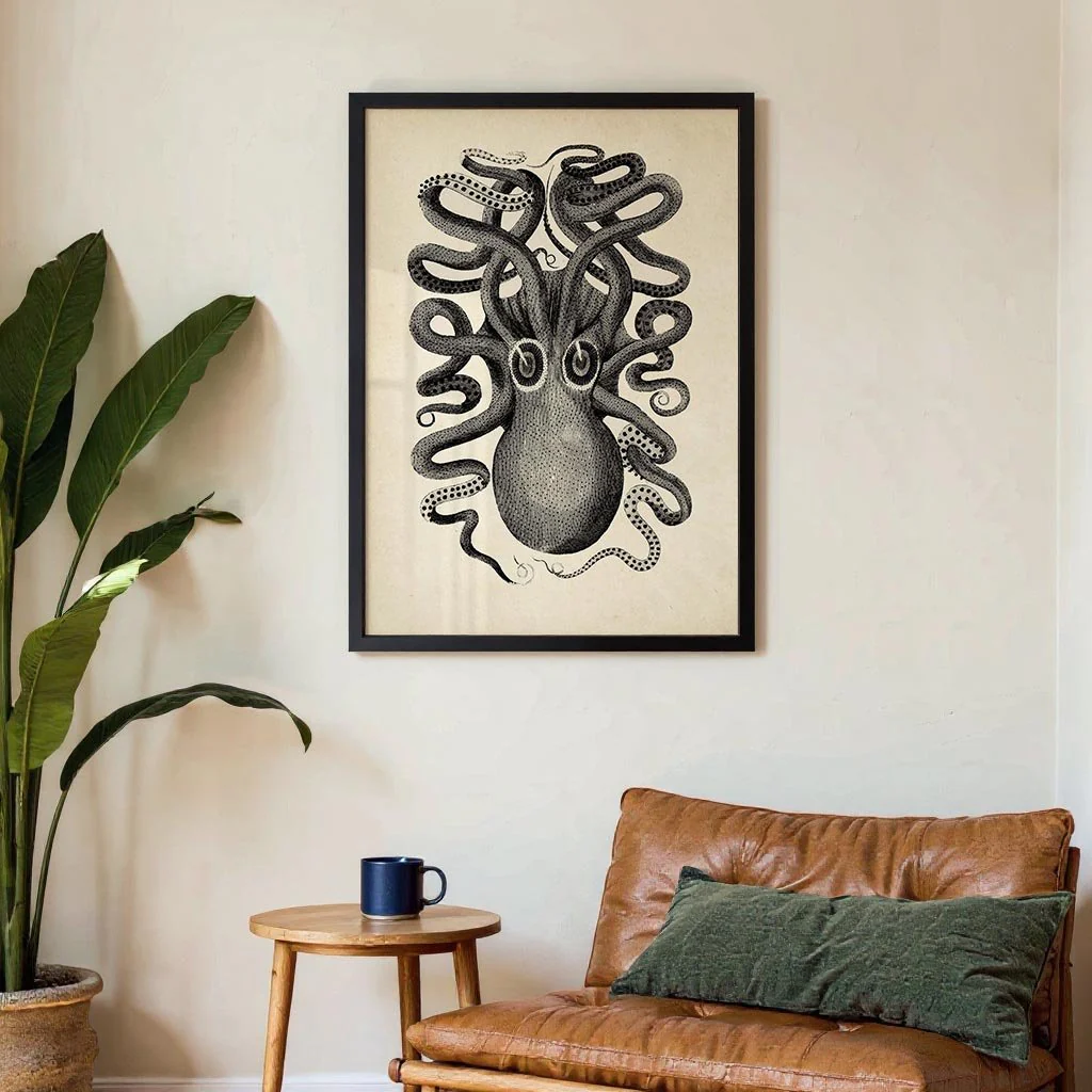 Antique Octopus II - Image 3