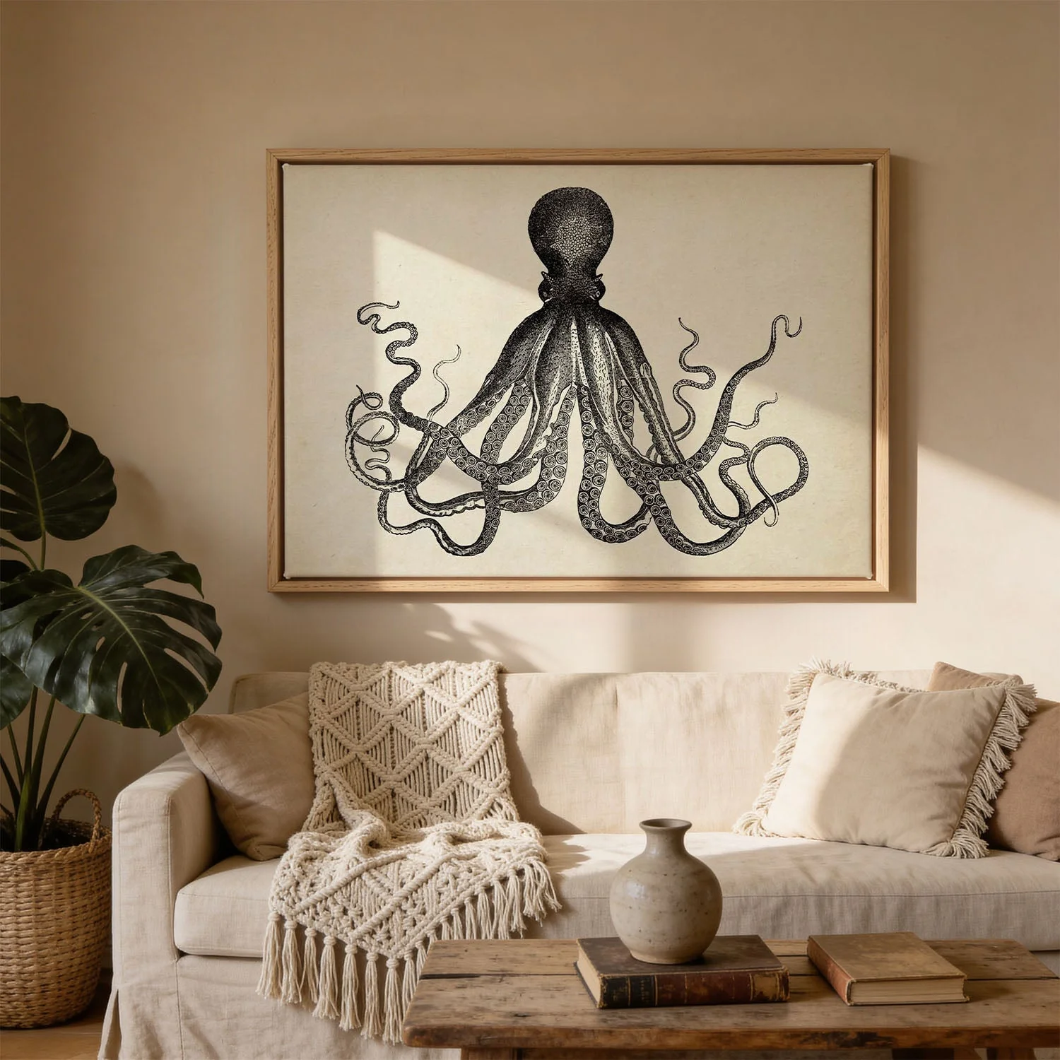 Antique Octopus IV - Image 3