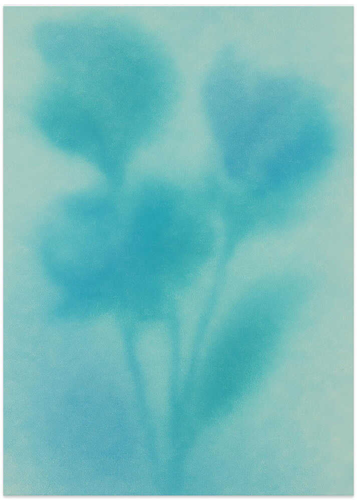 Aqua Bloom Silhouette by Frida Floral Studio - Image 8