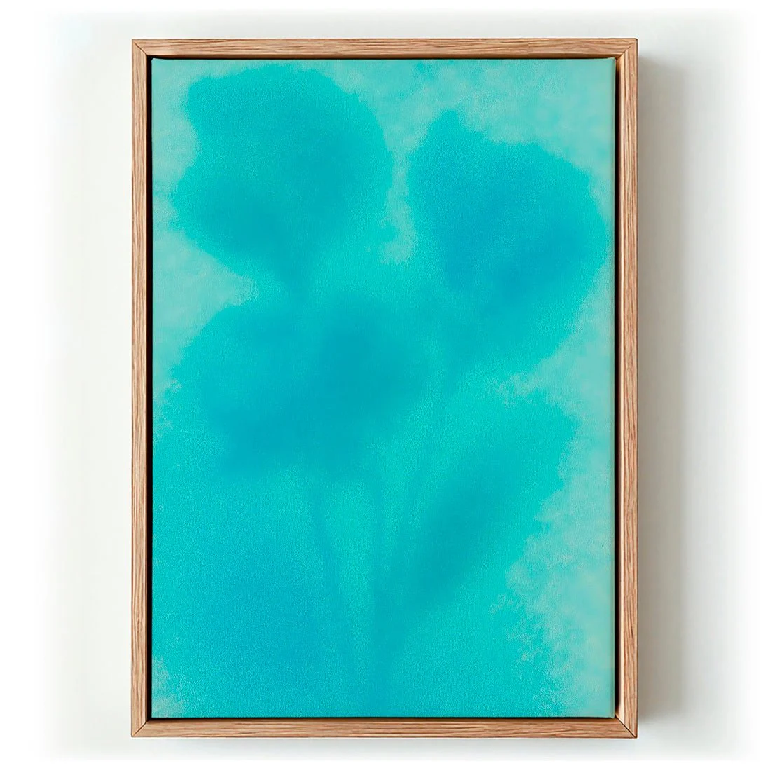 Aqua Bloom Silhouette by Frida Floral Studio