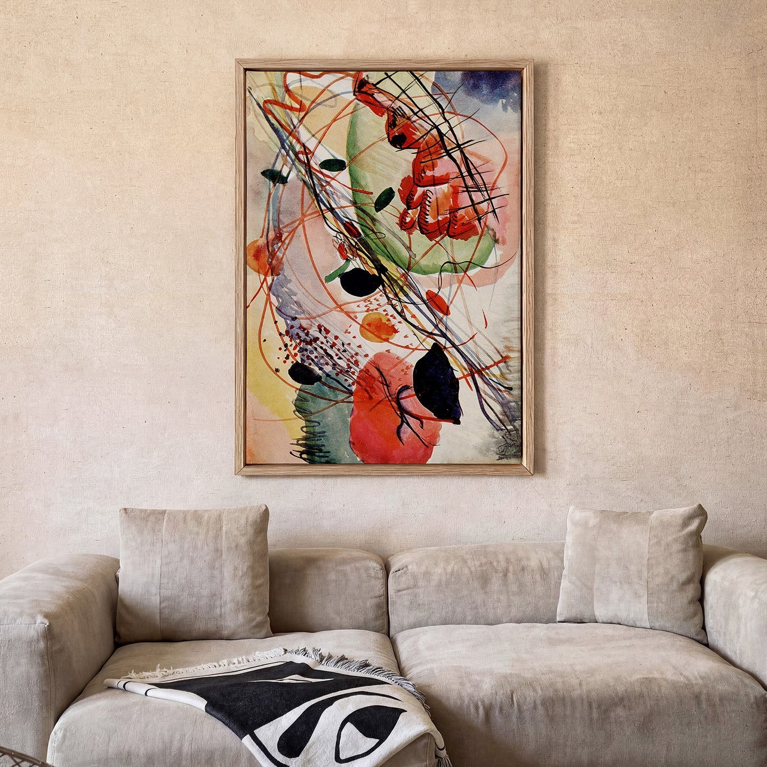 Aquarell Print by Wassily Kandinsky - Image 2
