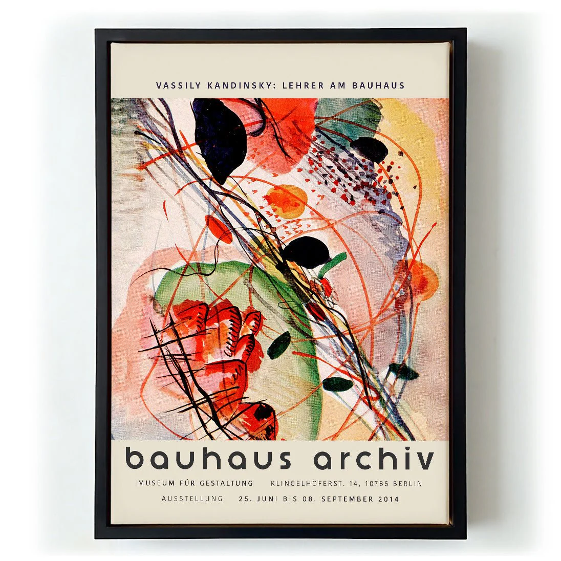 Aquarell Print by Wassily Kandinsky Exhibition - Image 6