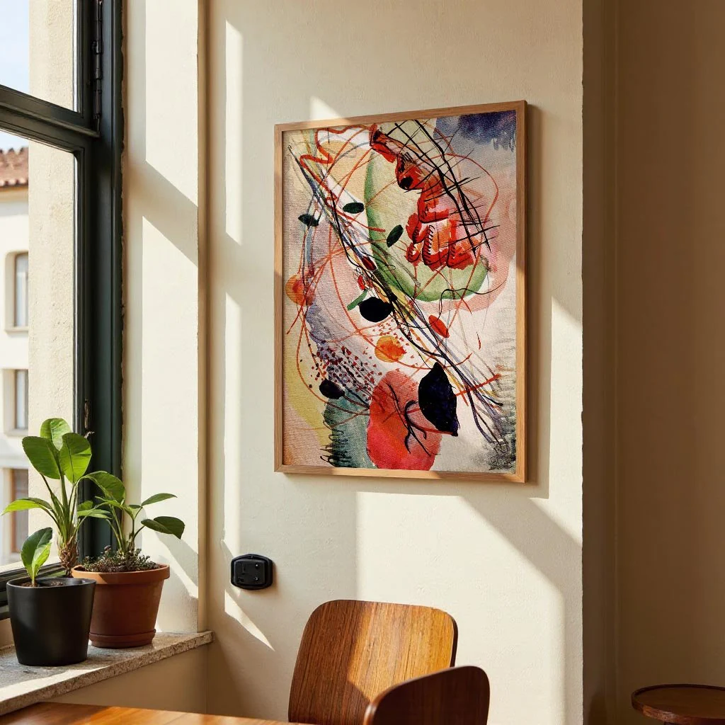 Aquarell Print by Wassily Kandinsky - Image 2