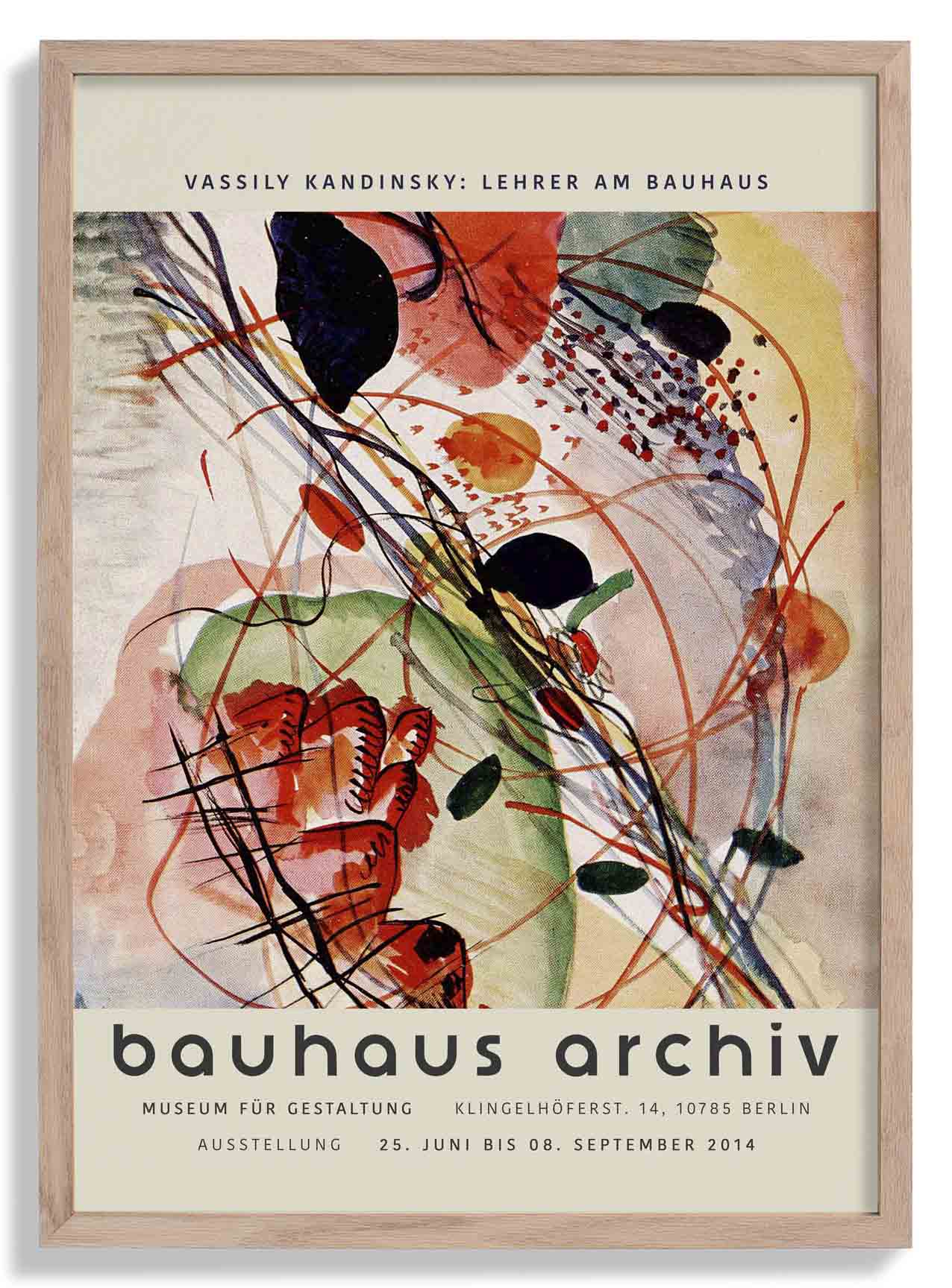 Aquarell Print by Wassily Kandinsky Exhibition