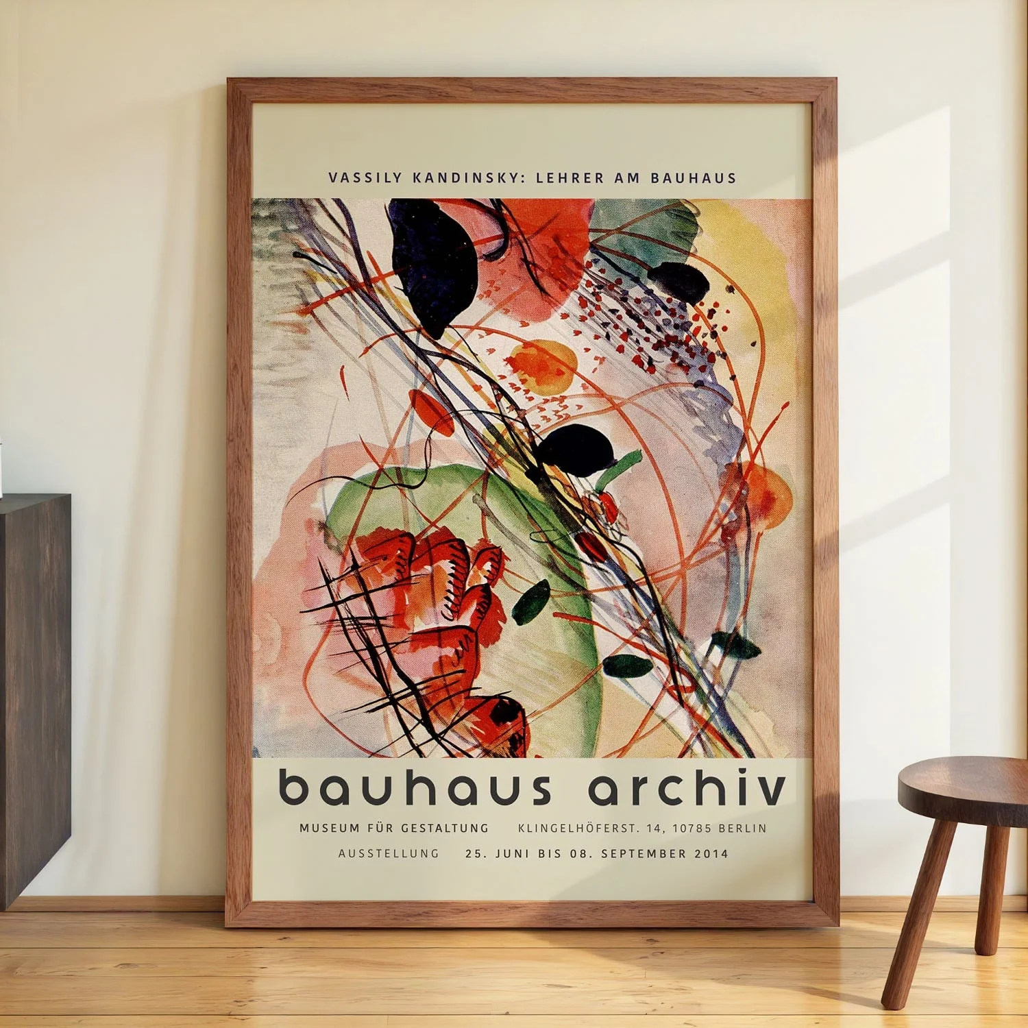 Aquarell Print by Wassily Kandinsky Exhibition - Image 3