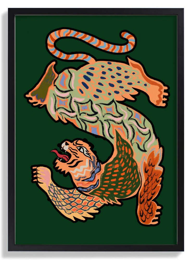 Asiantiger Green by Arty Guava - Image 6