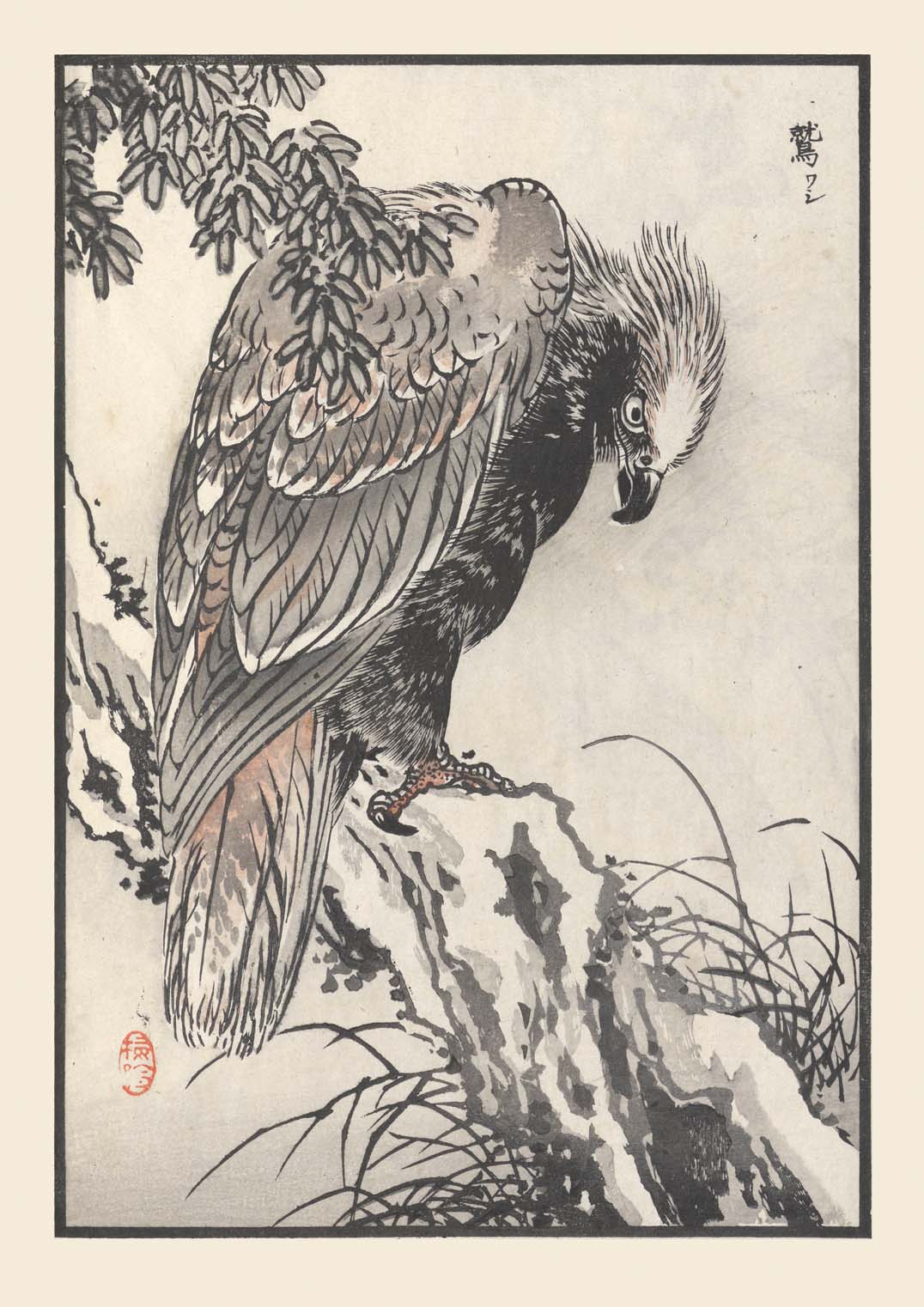 Bairei hyakucho gafu. Ten Pl.04 by Kono Bairei - Image 8