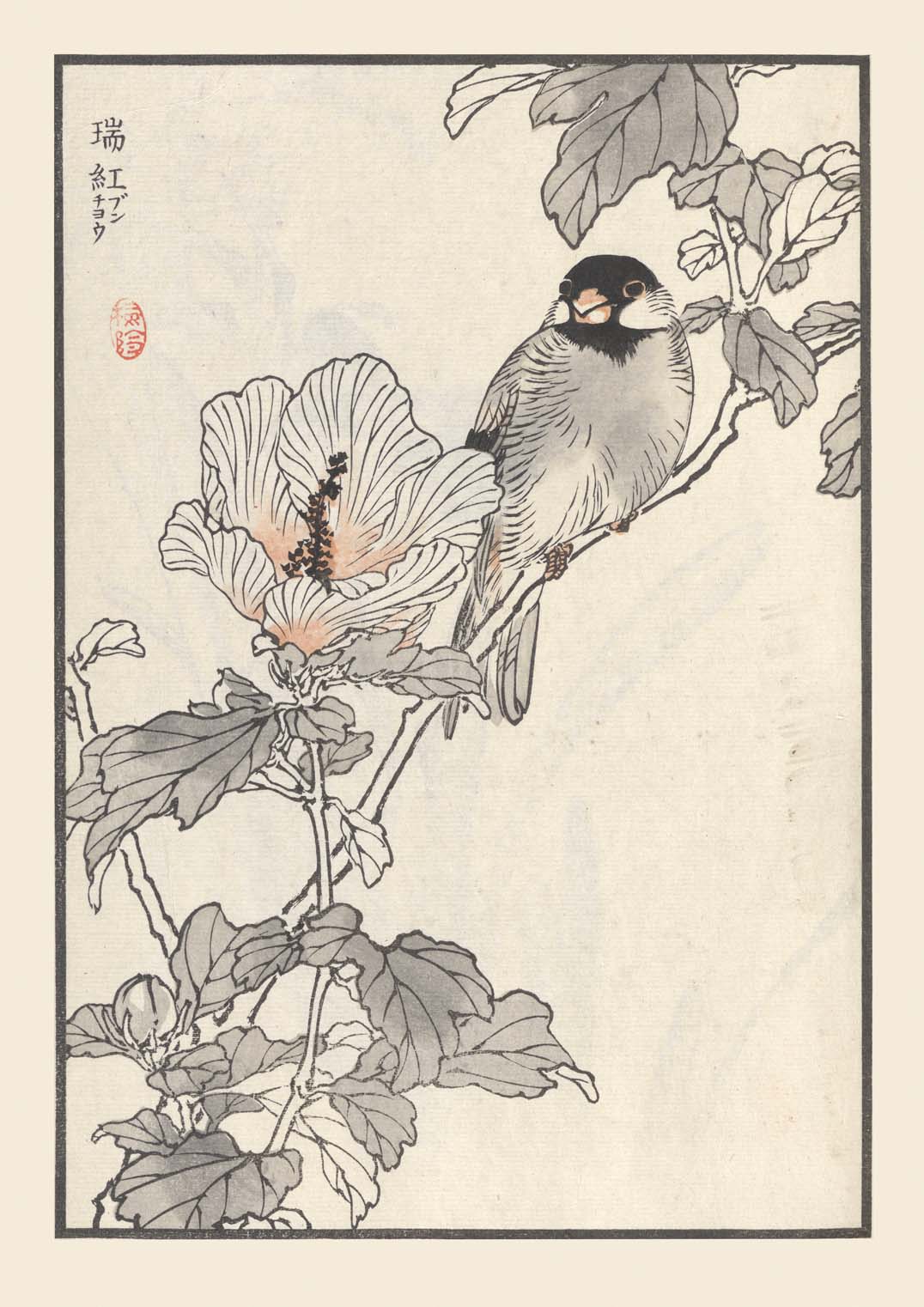 Bairei hyakucho gafu. Ten Pl.13 by Kono Bairei - Image 8