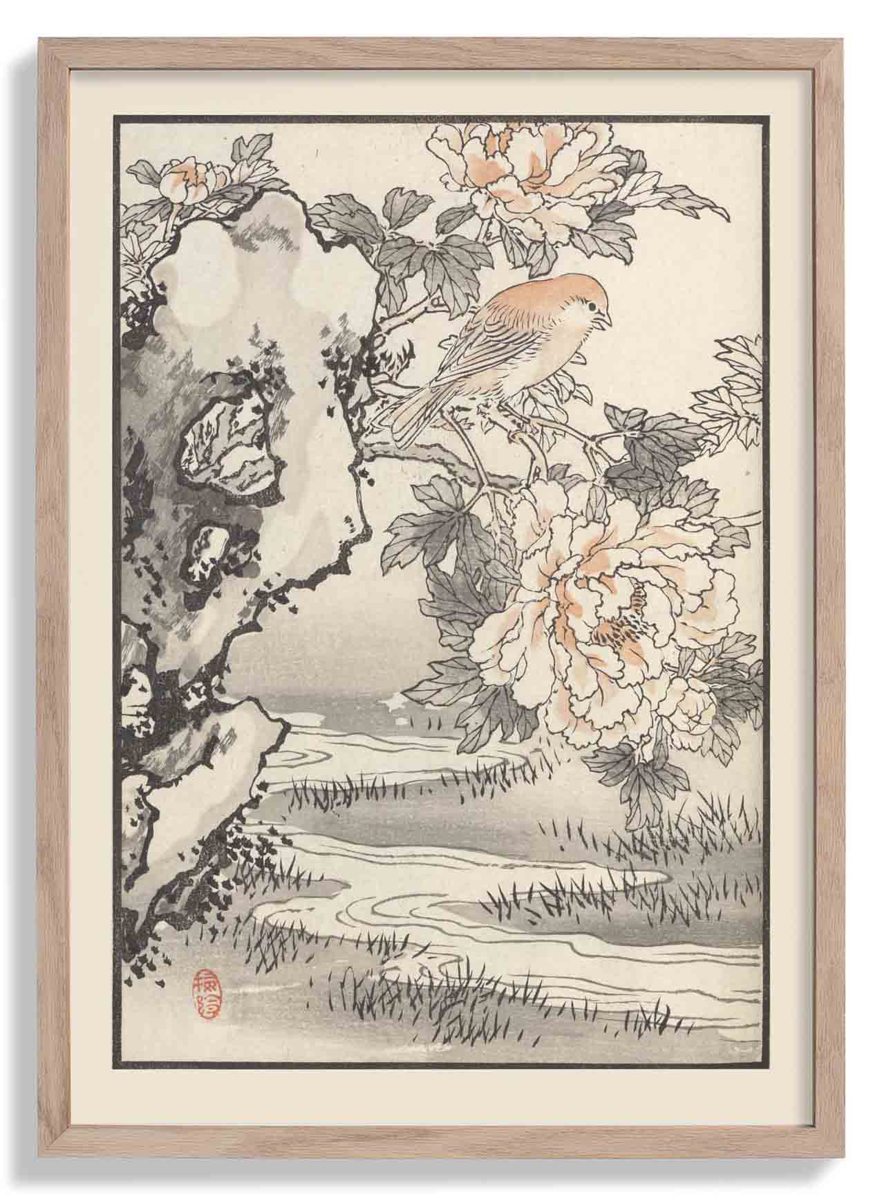 Bairei hyakucho gafu. Ten Pl.19 by Kono Bairei