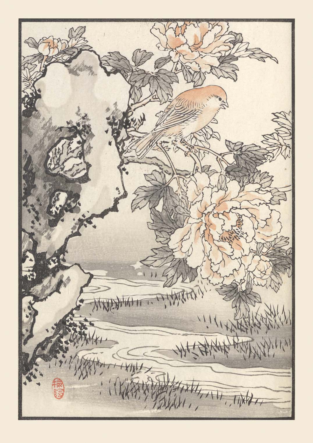 Bairei hyakucho gafu. Ten Pl.19 by Kono Bairei - Image 8