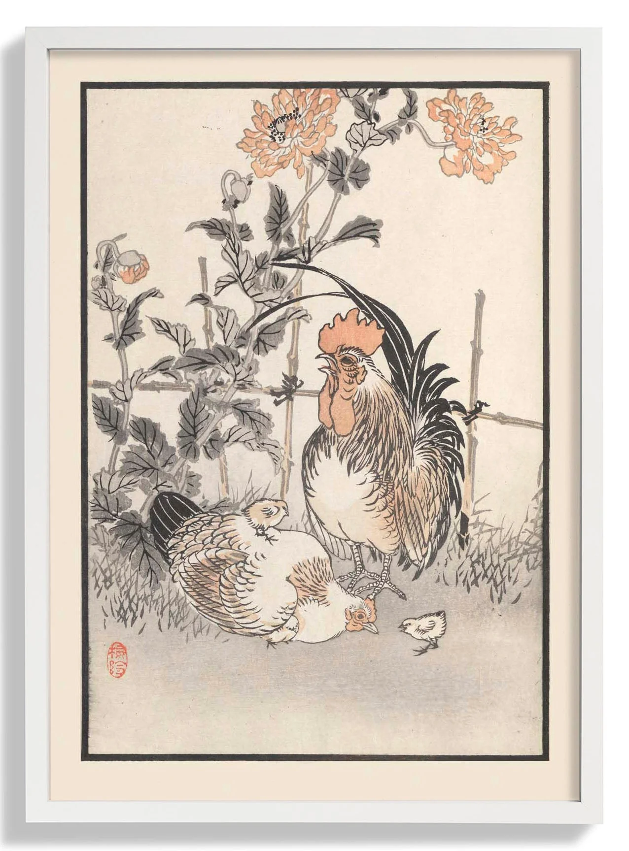 Bairei hyakucho gafu. Ten Pl.21 by Kono Bairei - Image 5