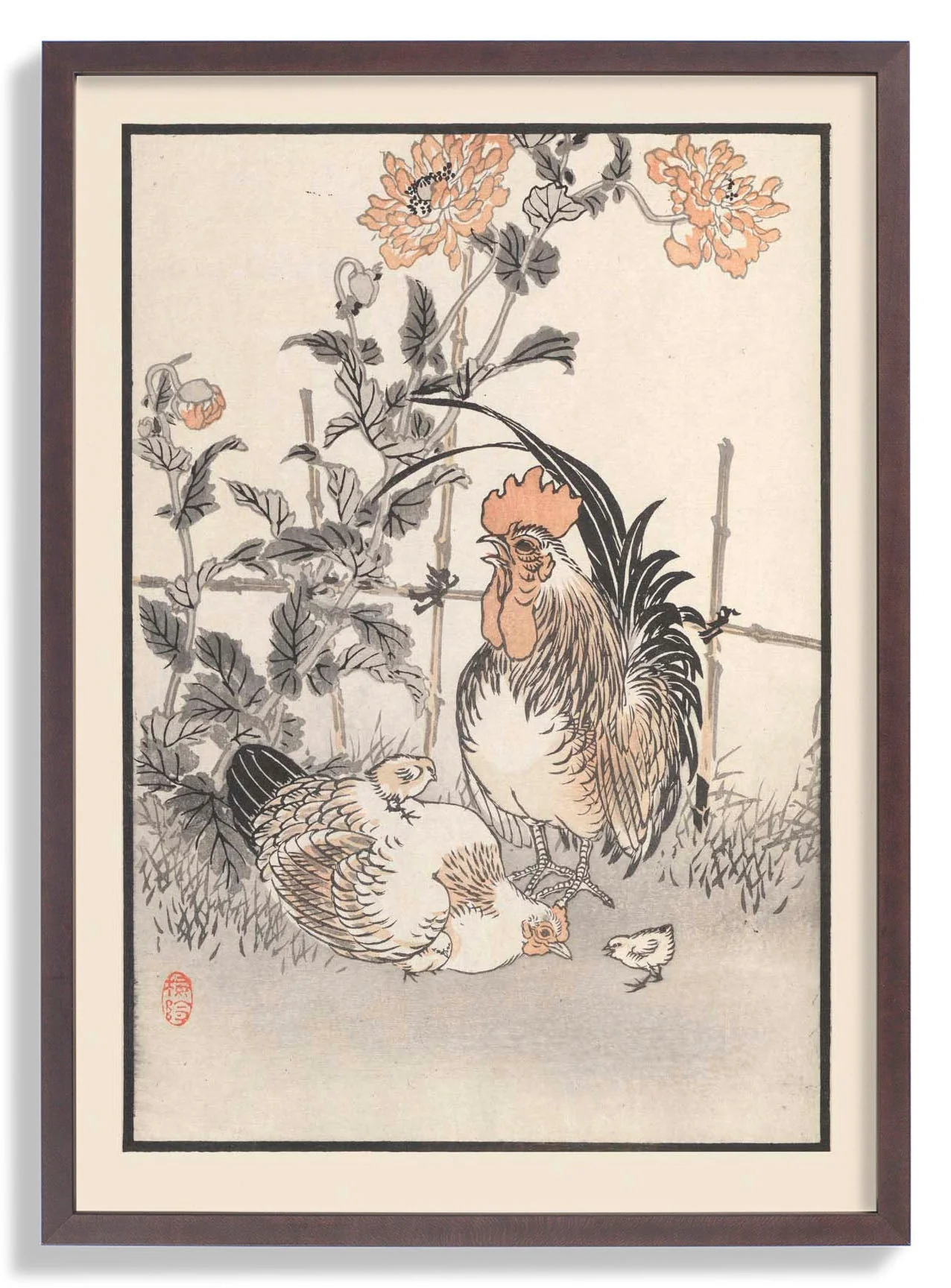 Bairei hyakucho gafu. Ten Pl.21 by Kono Bairei - Image 6