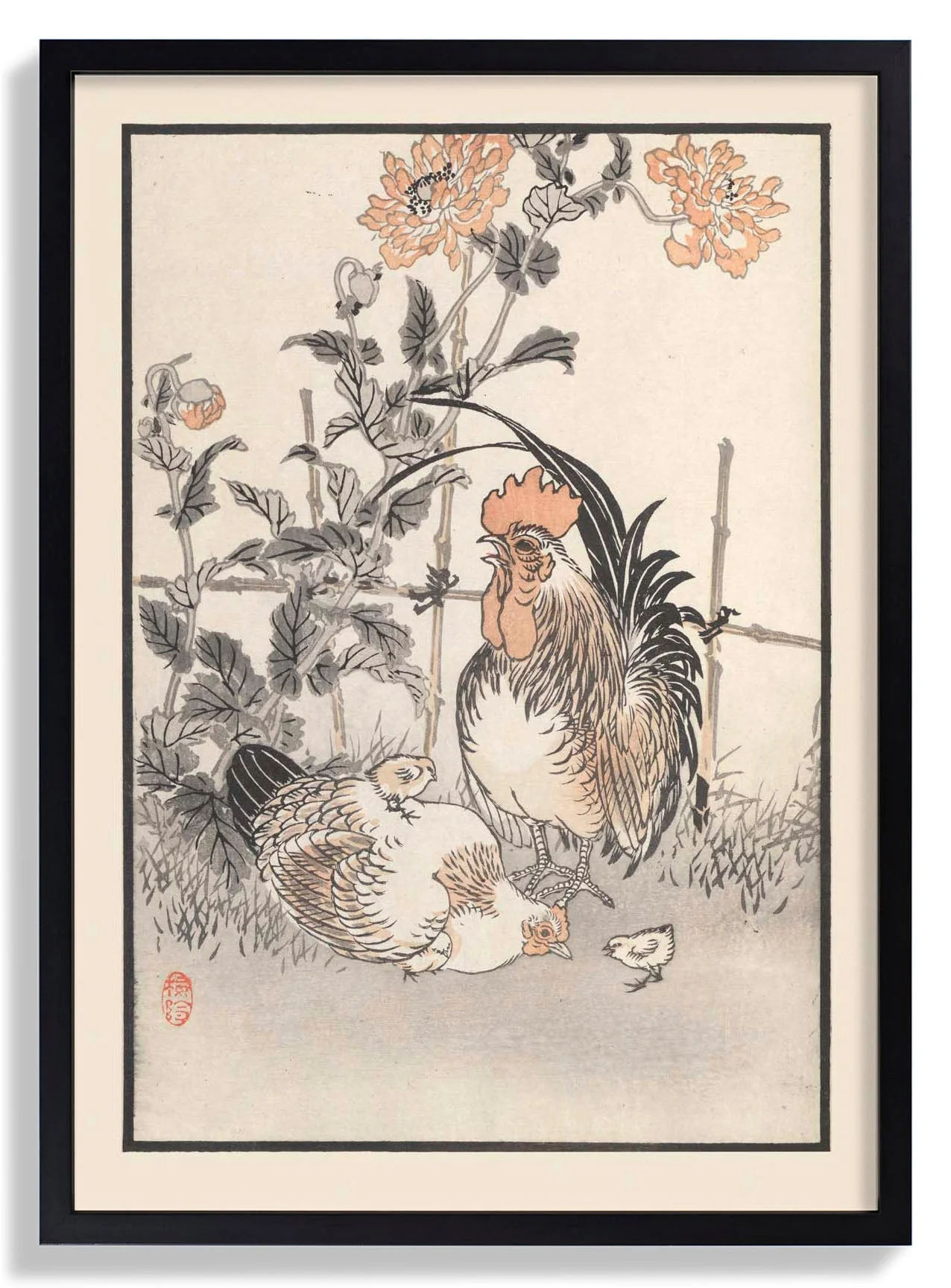 Bairei hyakucho gafu. Ten Pl.21 by Kono Bairei - Image 7