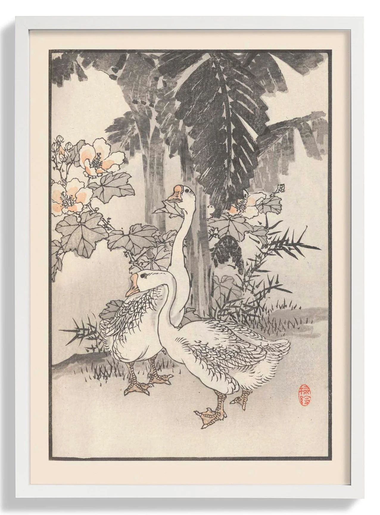 Bairei hyakucho gafu. Ten Pl.38 by Kono Bairei - Image 5