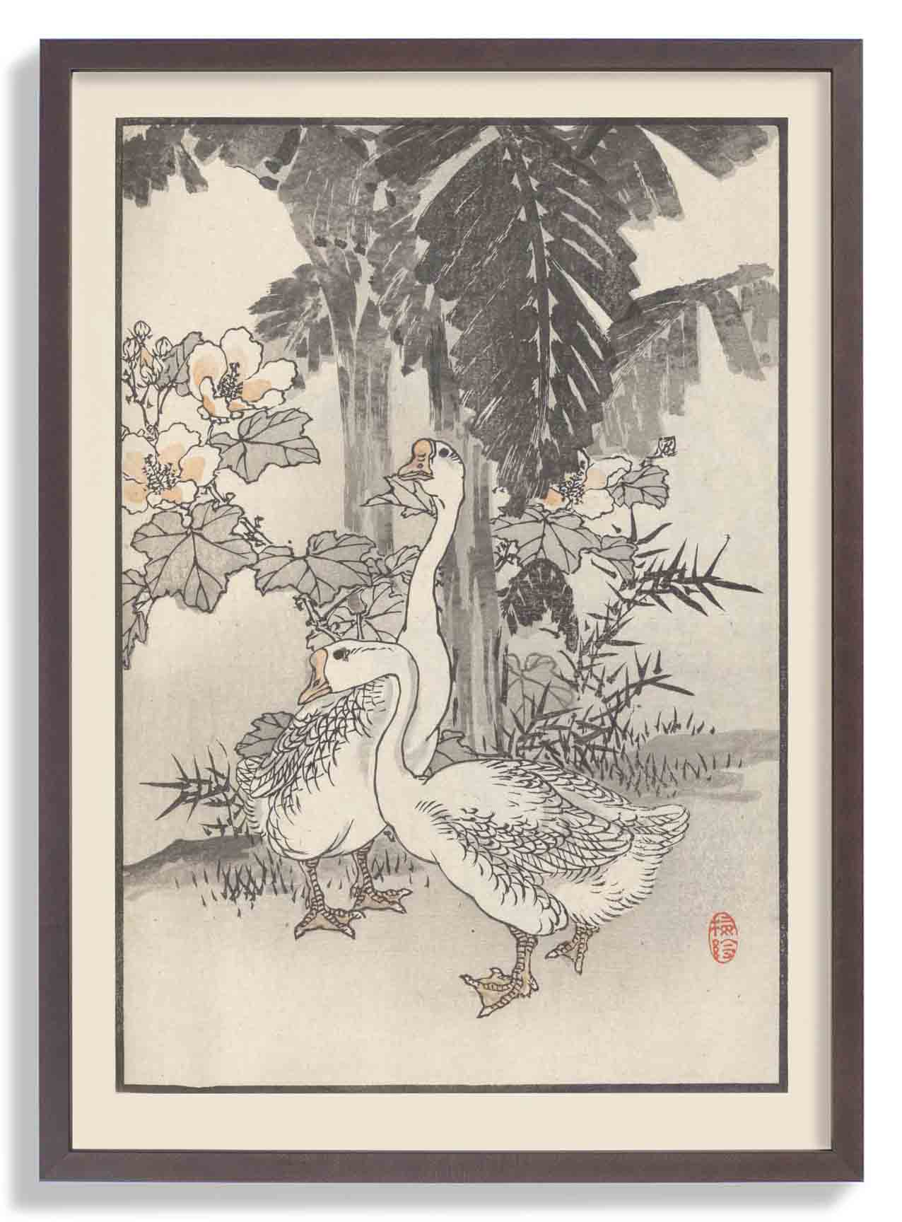 Bairei hyakucho gafu. Ten Pl.38 by Kono Bairei - Image 6